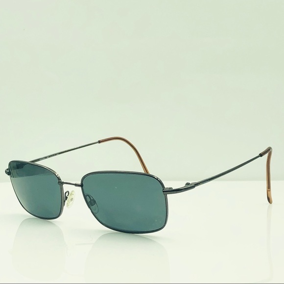 Chesterfield Gunmetal Oval Sunglasses Frames - Picture 3 of 4